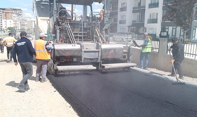 Pursaklar'ın yolları değişiyor dönüşüyor