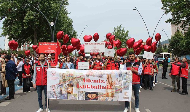 "Aile istikbali" için yürüdüler
