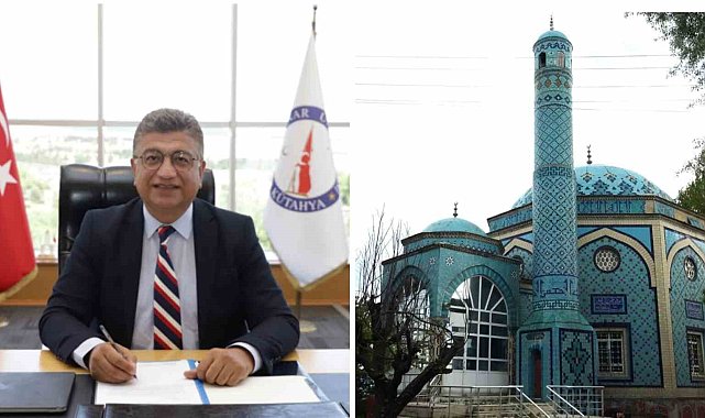 Rektör Kızıltoprak: "DPÜ, Çinili Camii'ni kendisine hayran bırakacak bir yapıya dönüştürmek için var gücüyle çalışmaktadır"