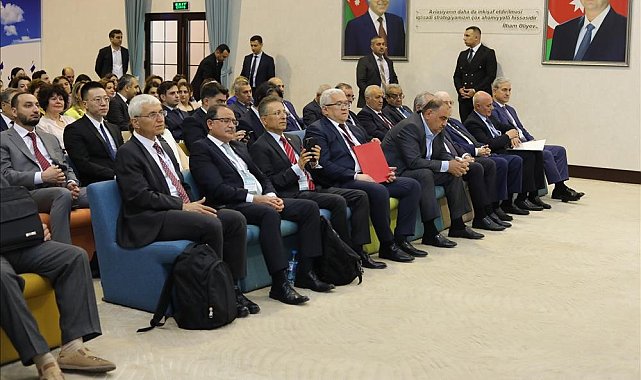 Rektör Özcan ISUDEF'24 sempozyumuna Honorary Chair olarak katıldı