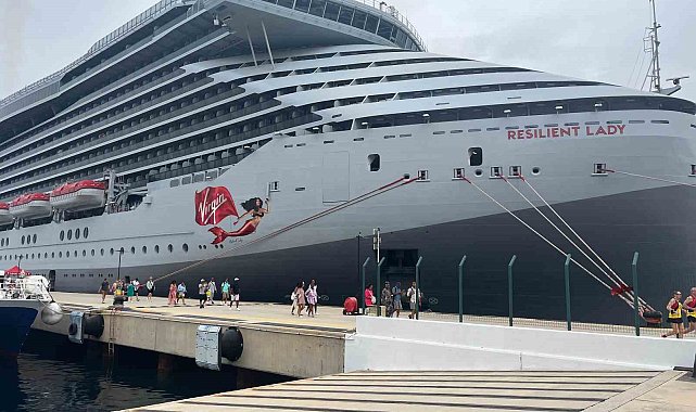 Resilient Lady, Bodrum'a geldi