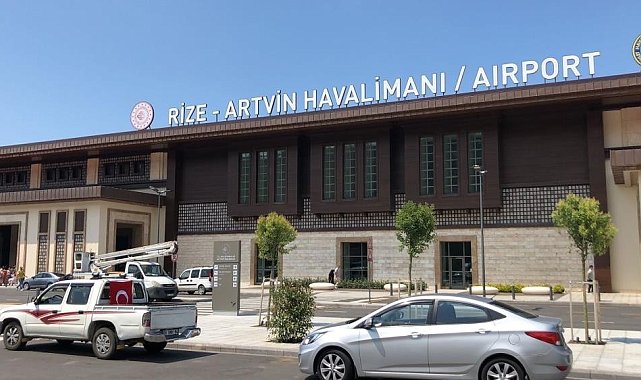 Rize-Artvin Havalimanı'nı 4 ayda 337 bin 37 kişi kullandı
