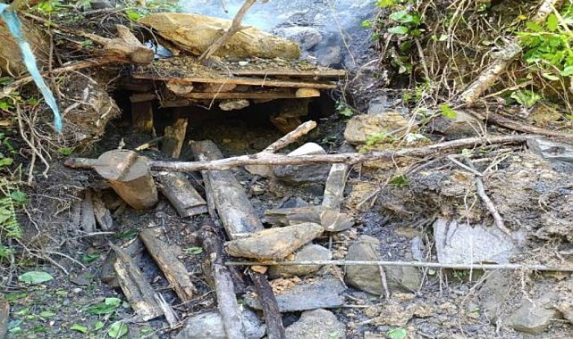 Ruhsatsız işletilen beş maden ocağı kapatıldı