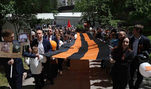 Rusya'nın Ankara Büyükelçiliği'nde "Zafer Günü" programı