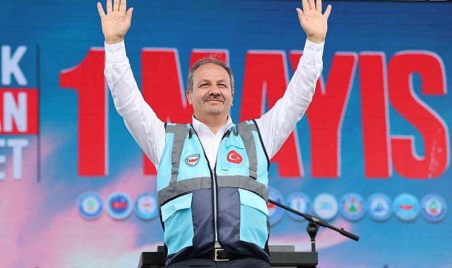 Sağlık-Sen Genel Başkanı Doğan: &quot;Emekçiye yaraşır şekilde 1 Mayıs&#039;ı kutladık&quot;