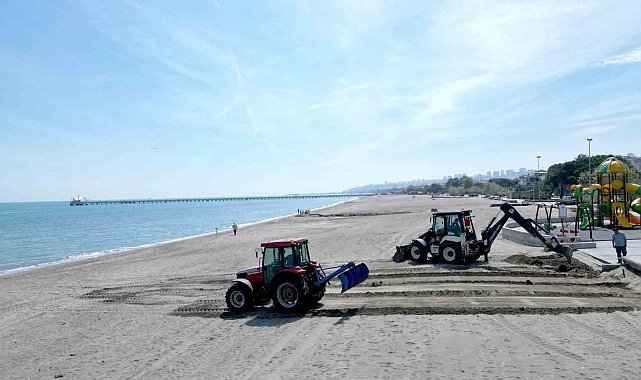 Sahiller turizm sezonuna hazırlanıyor
