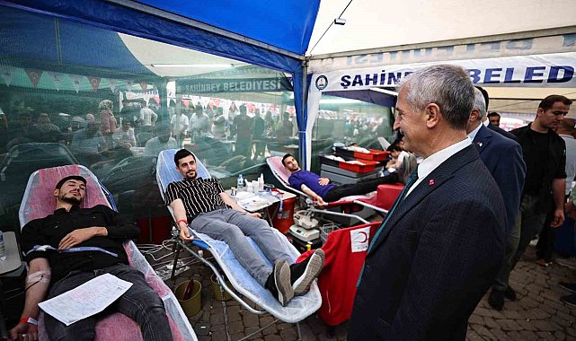 Şahinbey'den kan bağışı kampanyası