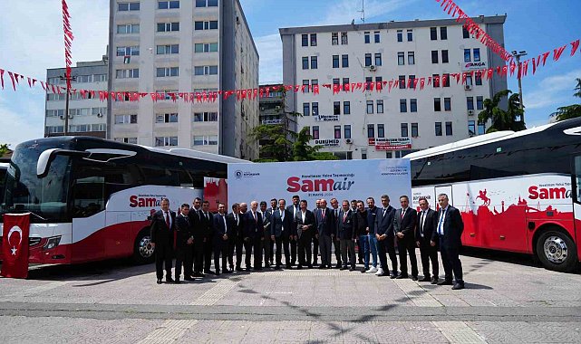 SAMAİR araçları tanıtıldı