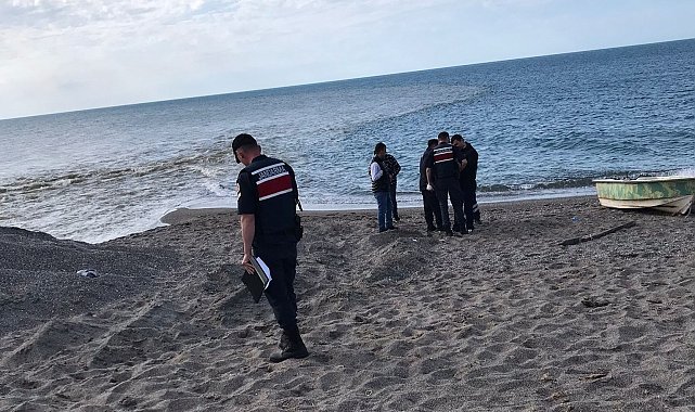 Samsun'da akıntıya kapılan bir kişi hayatını kaybetti