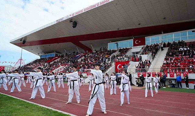 Samsun'da coşkulu 19 Mayıs kutlaması