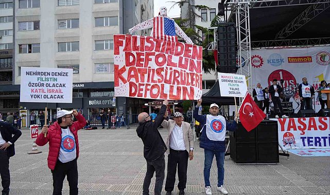 Samsun'da renkli 1 Mayıs kutlamaları