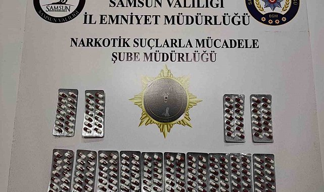 Samsun'da uyuşturucu ile mücadele: Çok sayıda narkotik madde ele geçirildi