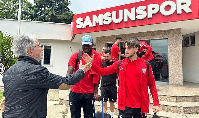 Samsunspor, ligin son deplasmanı için yola çıktı