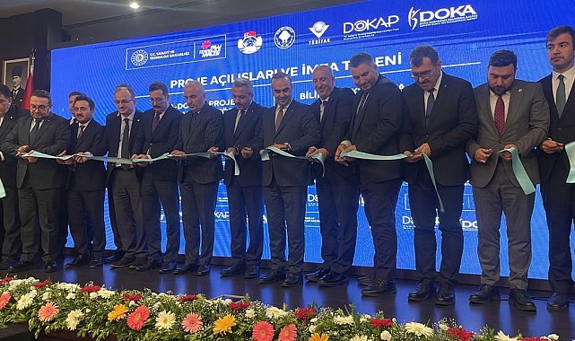 Sanayi ve Teknoloji Bakanı Kacır: "DOKA ve DOKAP eliyle 10 projenin açılışını gerçekleştiriyoruz"