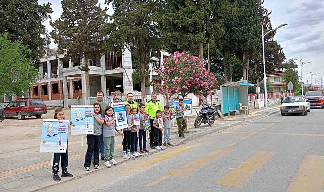 Sarıgöl emniyetinden öğrencilere trafik bilgilendirmesi