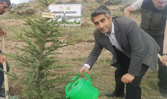 Sarıkamış'ta fidanlar toprakla buluştu