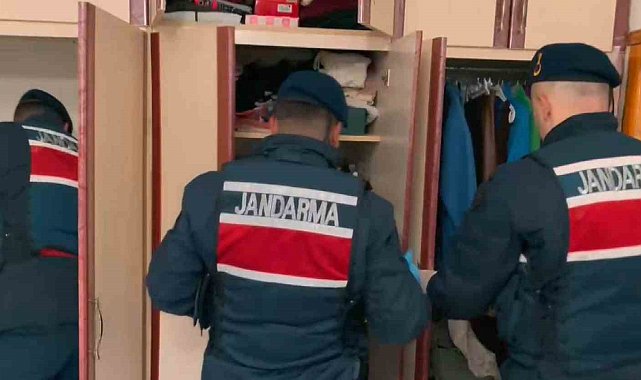 Savcılık düğmeye bastı jandarma operasyon yaptı