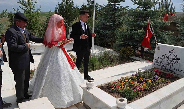 Şehit ailesinin mutlu günü
