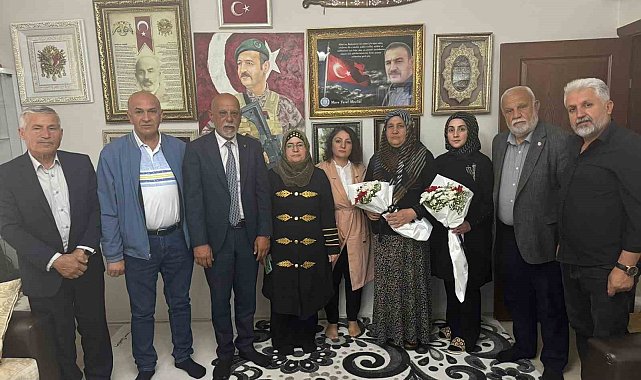Şehit annelerinin Anneler Günü kutlandı