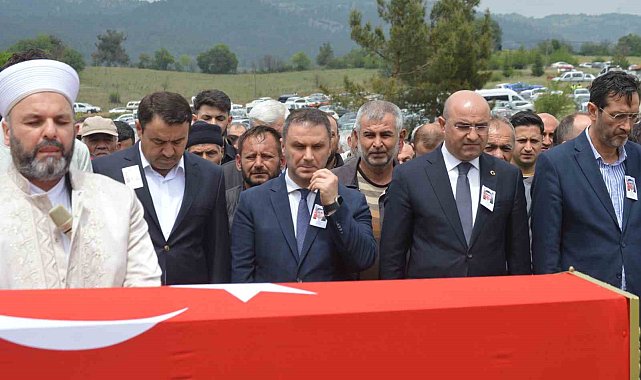 Şehit Rıdvan Gürsoy, Kütahya'da son yolculuğuna uğurlandı