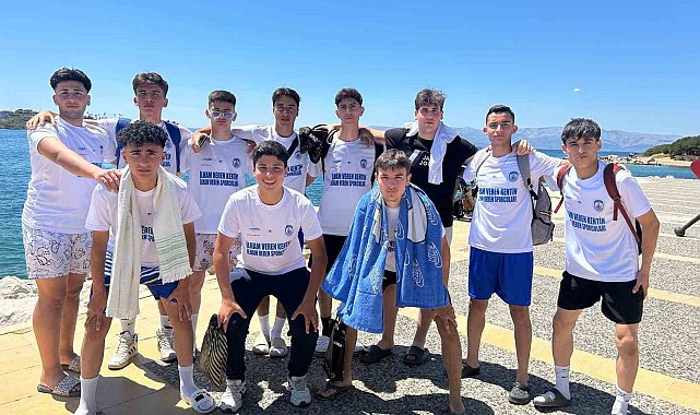 Selçuklu sporcular 17. Çeşme Yarımada Spor Oyunları'na katıldı