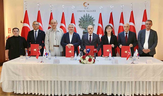 Seul-Gimhae ve Çorum-Boğazkale Müzesi arasında iş birliği protokolü
