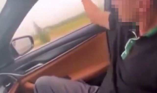 Seyir halindeki araçtan havaya ateş açan şahıs yakalandı