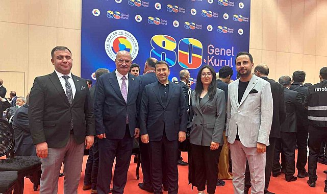 Siirt TSO Başkanı Kuzu, TOBB'de düzenlenen hizmet şeref belgesi takdim törenine katıldı