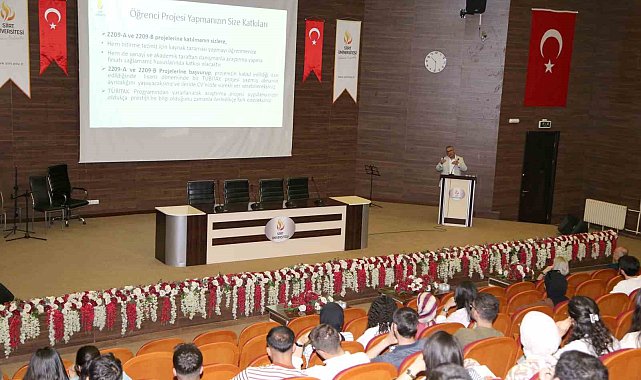 Siirt Üniversitesi'nde TÜBİTAK bilgilendirme toplantıları düzenlendi