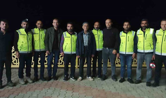 Siirt'te yabani ot toplarken kaybolan adam saatler sonra bitkin şekilde bulundu