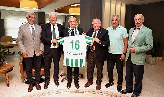 Sinan Bür ve ekibinden Başkan Özdemir'e ziyaret
