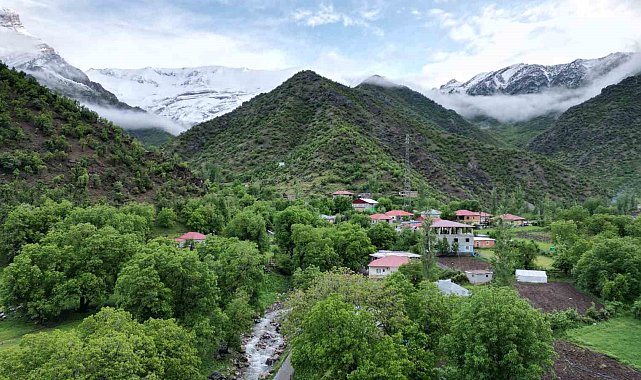 Şırnak dağları beyaza büründü