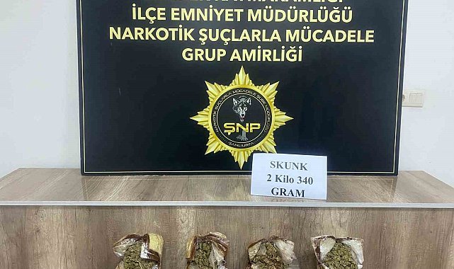 Siverek'te yolcu otobüsünde uyuşturucu ele geçirildi