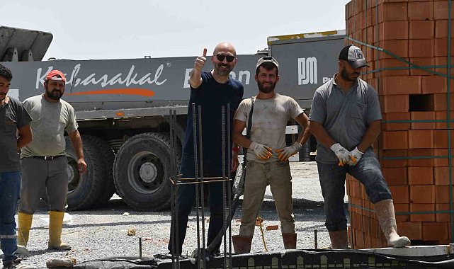Söke'de hayvan barınağı inşaatı hızla devam ediyor