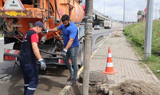 Su hatlarında yaşanan arızalara hızlı müdahale