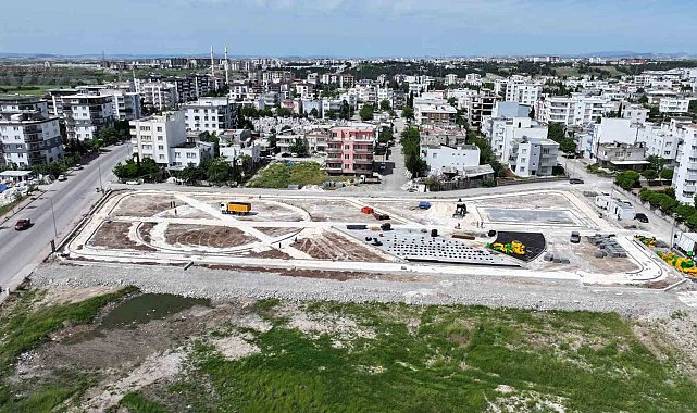 Sümerevler'de park çalışmaları devam ediyor