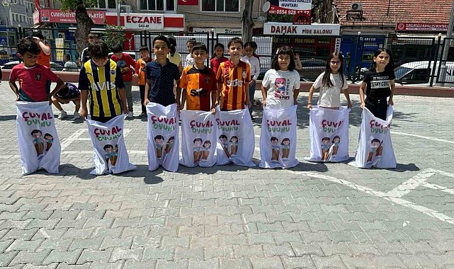 Sungurlu'da geleneksel çocuk oyunları şenliği düzenlendi