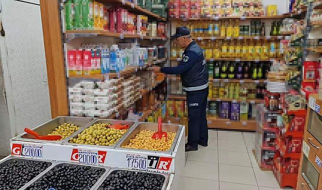 Sungurlu'da zabıta ekipleri marketleri denetledi