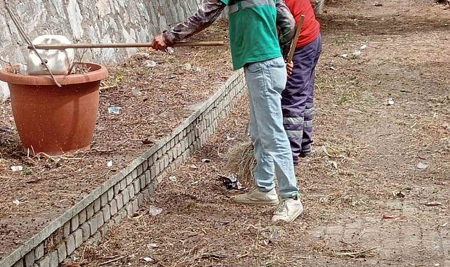 Tabakhane Deresi'nin çevresi temizleniyor
