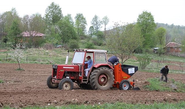 Tarım makineleri Ordu'nun her yerinde üreticilere destek veriyor