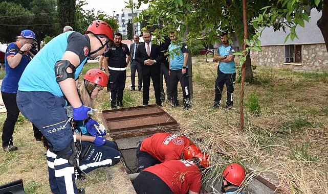 Tatbikat gerçeği aratmadı, UMKE afete hazır hale geldi