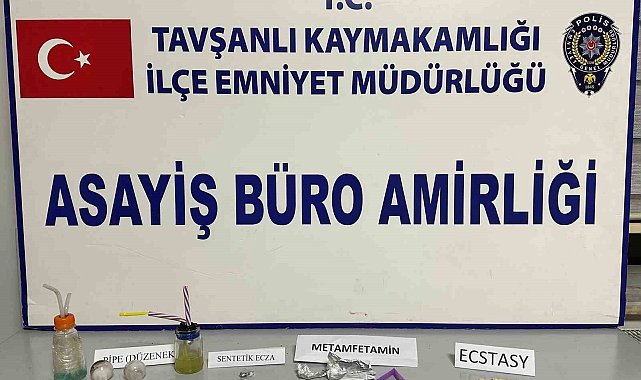 Tavşanlı'da uyuşturucu operasyonu: 3 tutuklama