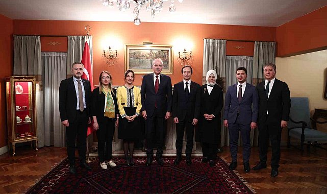 TBMM Başkanı Kurtulmuş, Türkiye'nin Meksika Büyükelçiliğini ziyaret etti