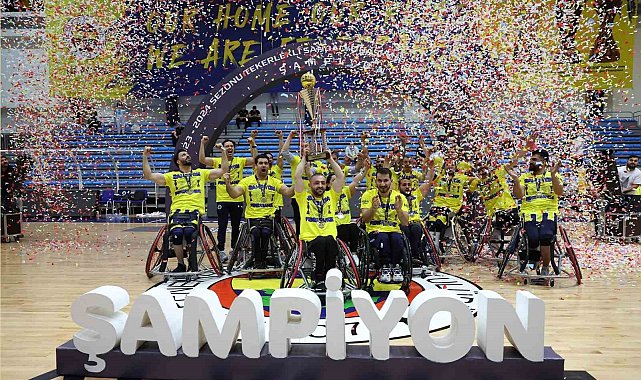 Tekerlekli sandalyede şampiyon Fenerbahçe