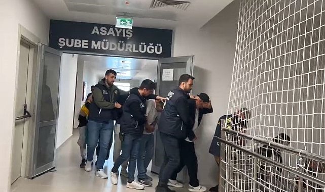 Tekirdağ'da dev operasyonda 50 kişi tutuklandı