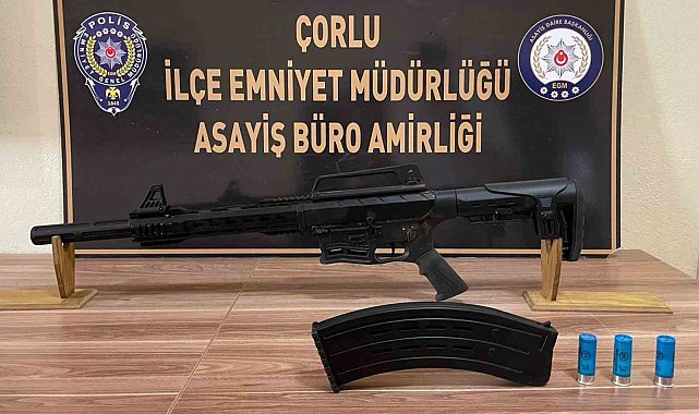 Tekirdağ'da kurşun yağmuruna tutulan iş yerinde 400 bin liralık zarar meydana geldi
