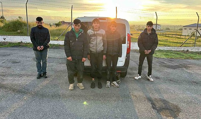 Tekirdağ'da ormana kaçan 2 organizatör ve 3 kaçak göçmen yakalandı