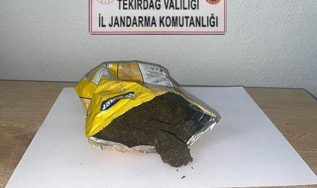 Tekirdağ'da tabanca ve uyuşturucu ele geçirildi