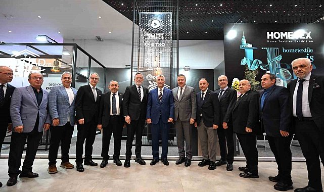 Ticaret Bakanı Ömer Bolat HOMETEX Fuarını ziyaret etti
