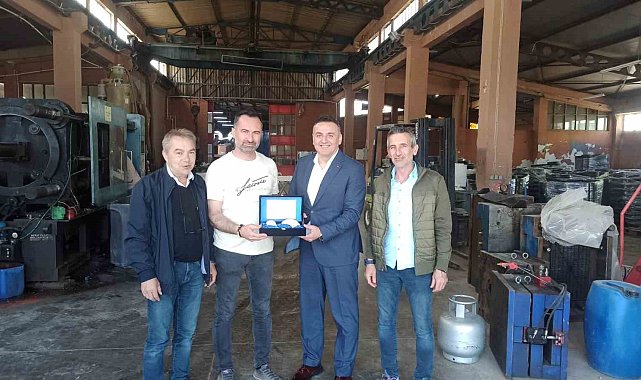 Ticaret Odası Başkanı Adem Yılmaz'dan bölge firmalarına ziyaret